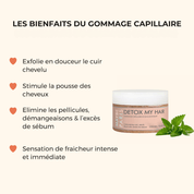 Detox My Hair - Gommage capillaire format voyage