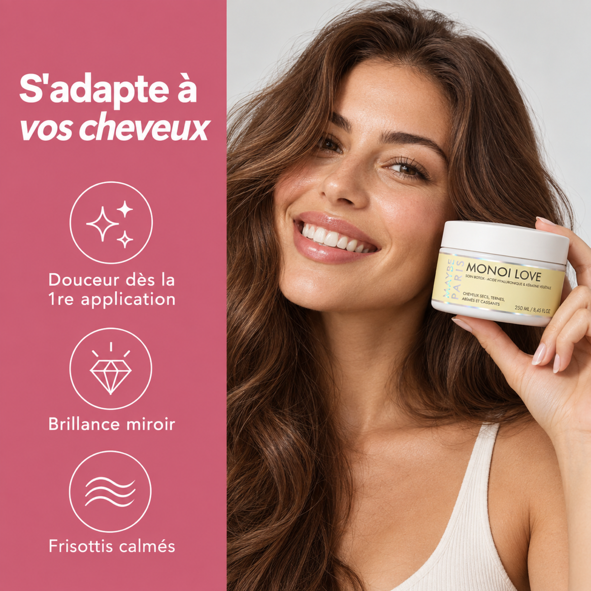 Soin Love — s'adapte à vos cheveux