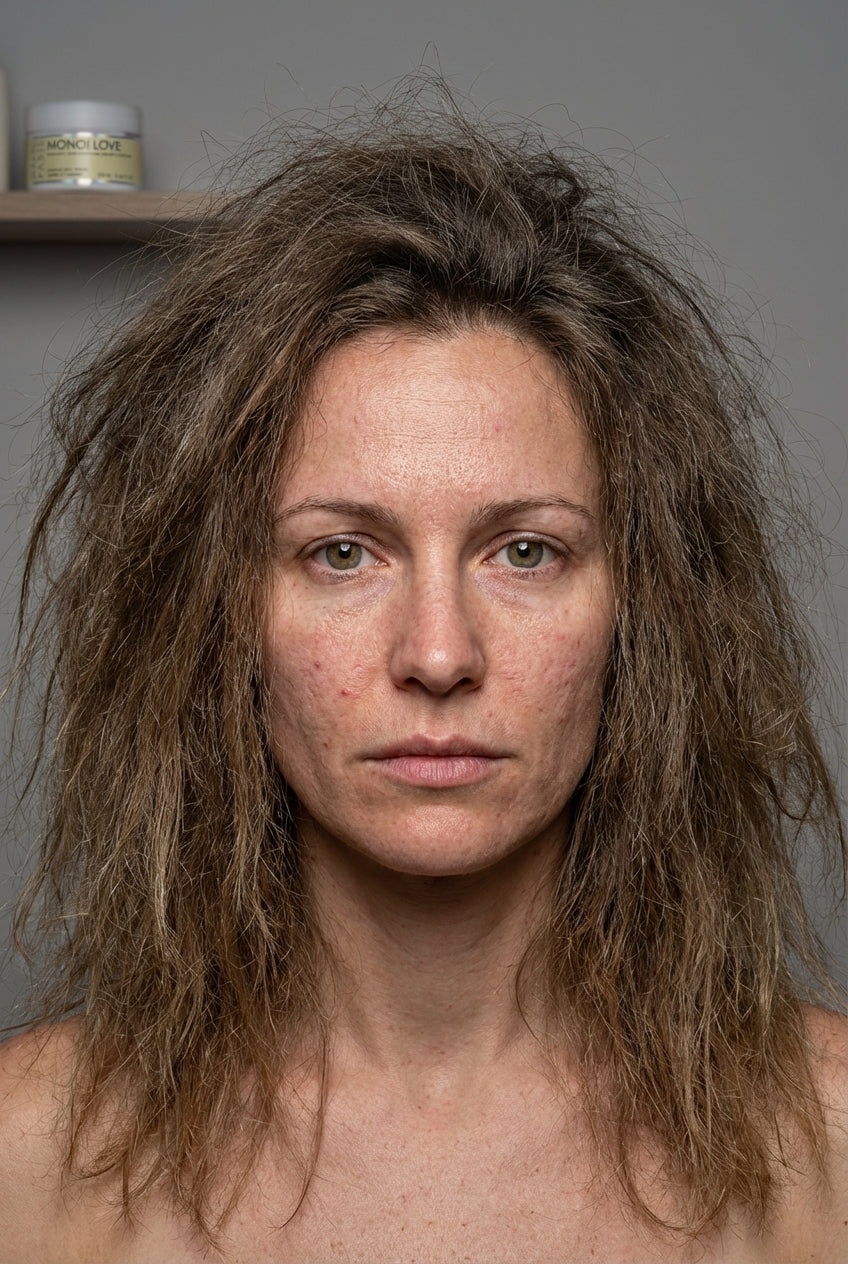 Cheveux abîmés par les soins salon