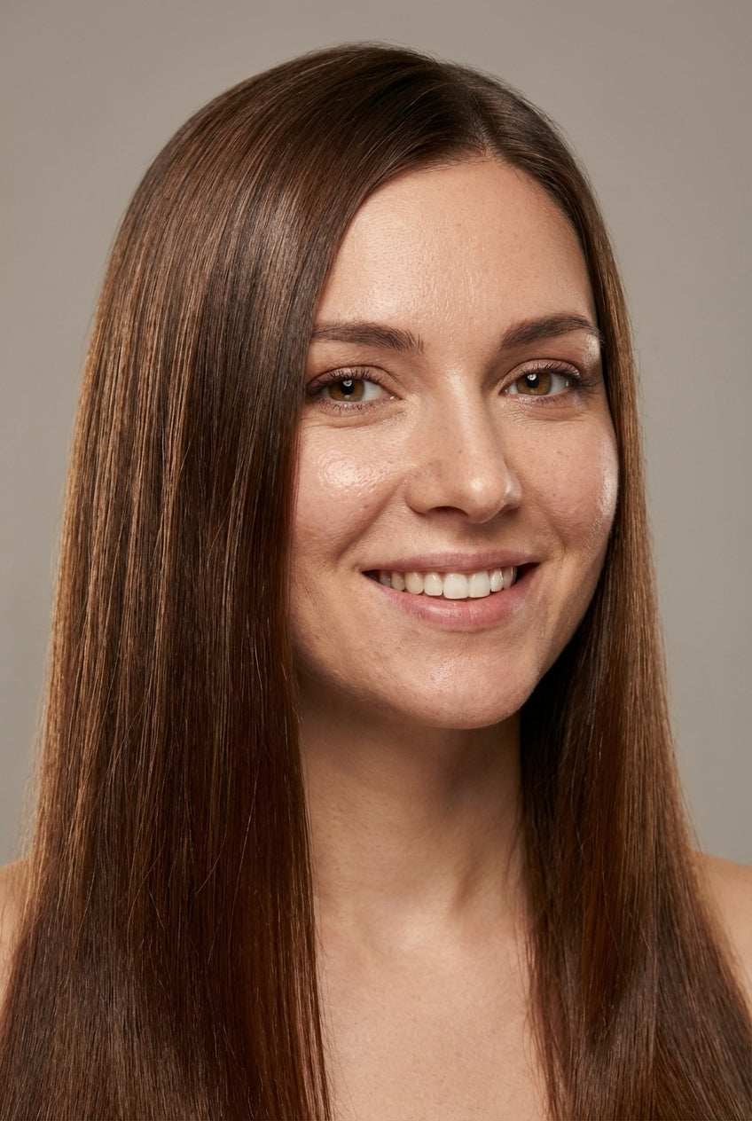 Cheveux complètement réparés